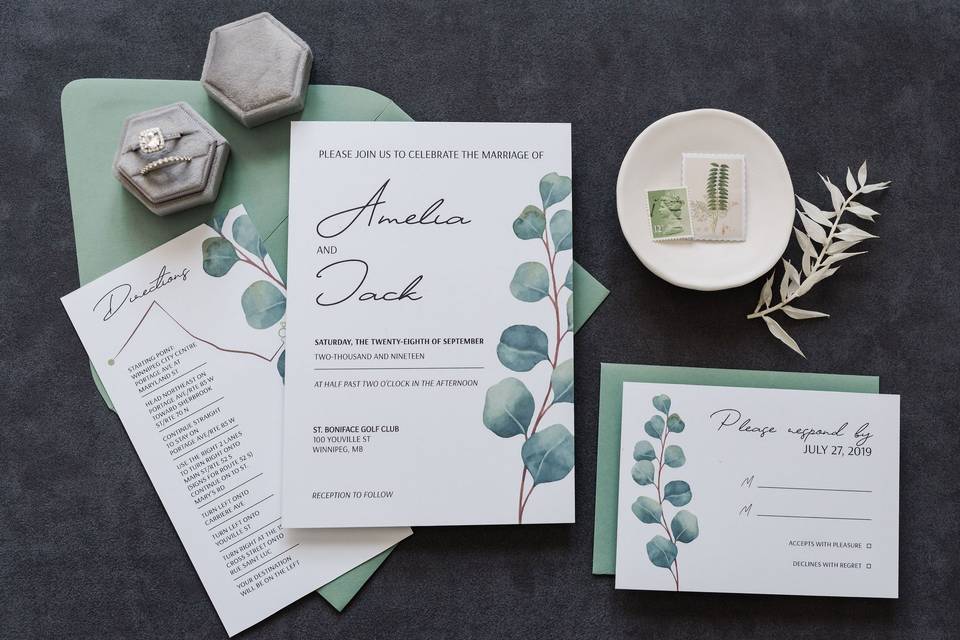 Custom Invitation Suite