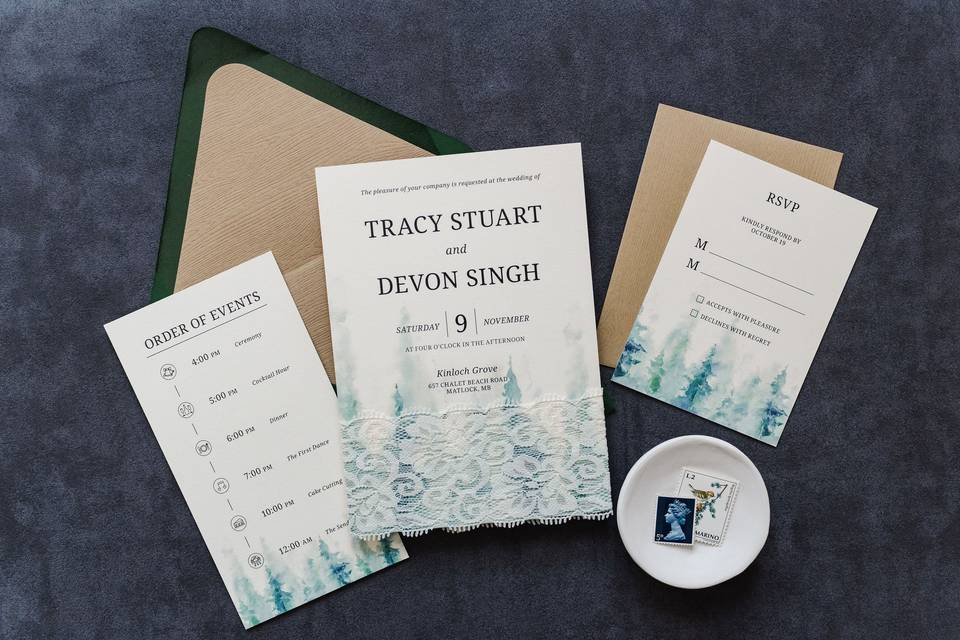 Custom Invitation Suite