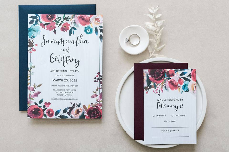 Custom Invitation Suite