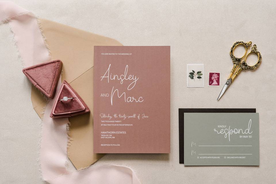 Custom Invitation Suite