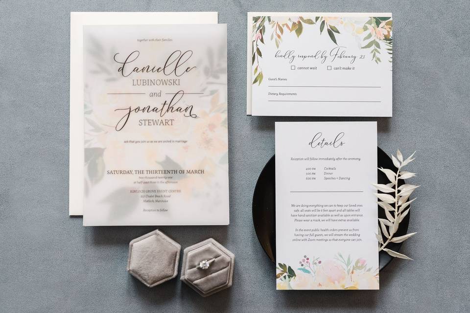 Custom Invitation Suite