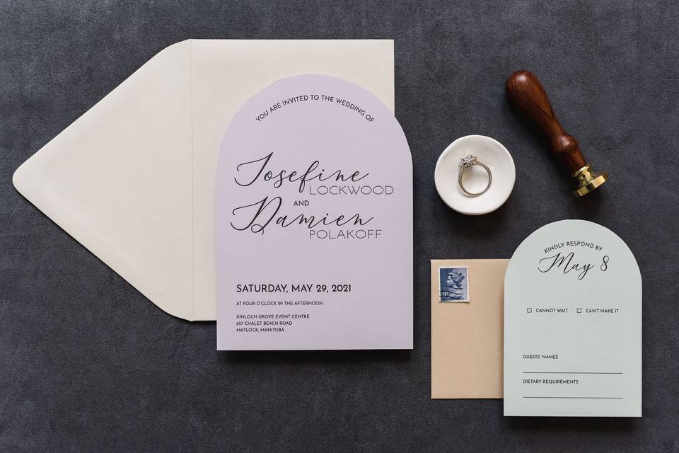 Custom Invitation Suite