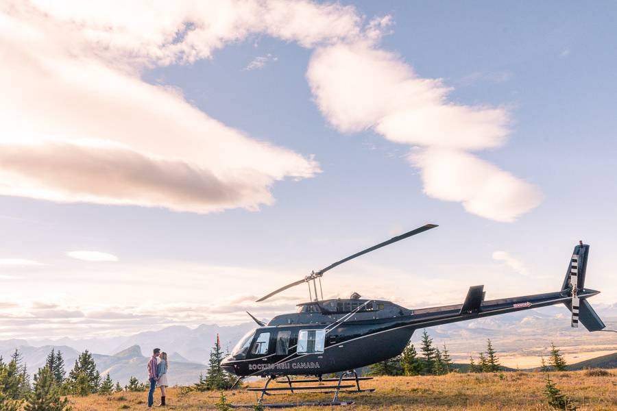 Banff Helicopter Engagement