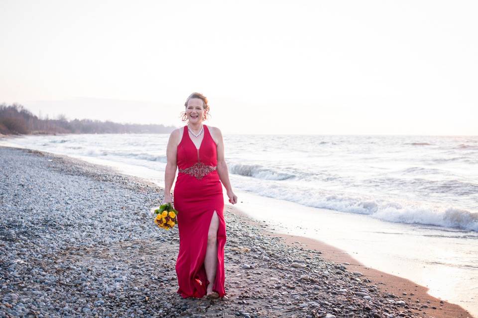 Kincardine Beach Wedding