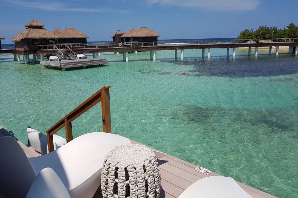 Over Water Bungalows Sandals