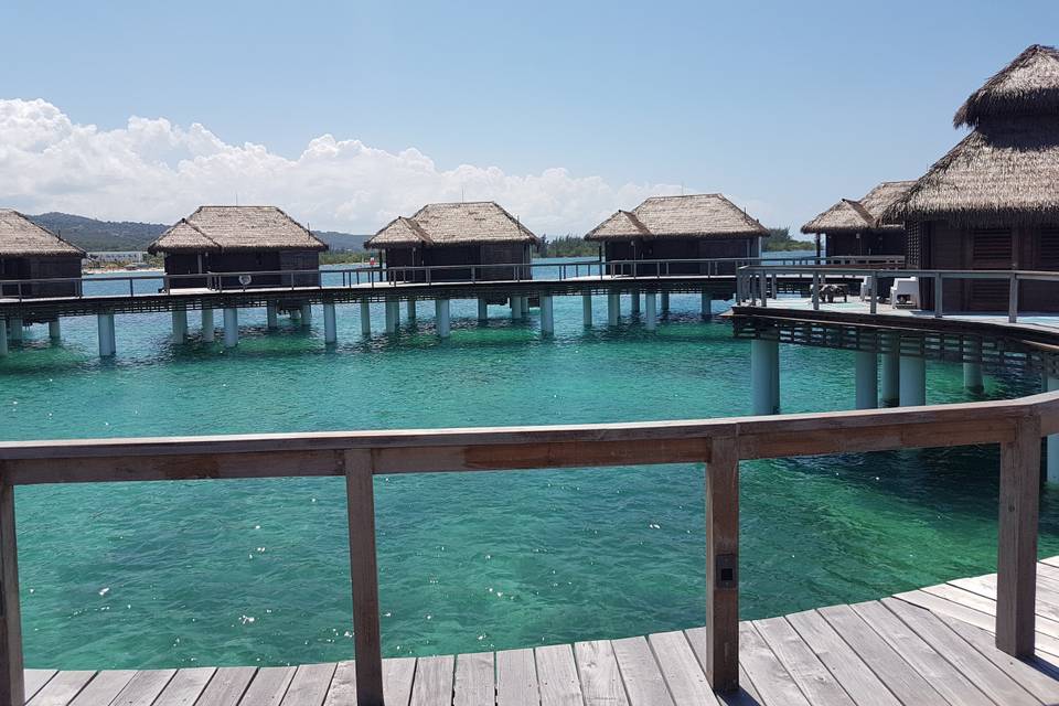 Over Water Bungalows Sandals