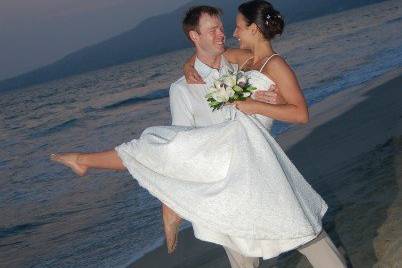 Mexico Beach Wedding