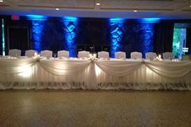 Head Table Blue