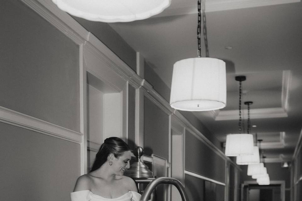 Hotel hallway