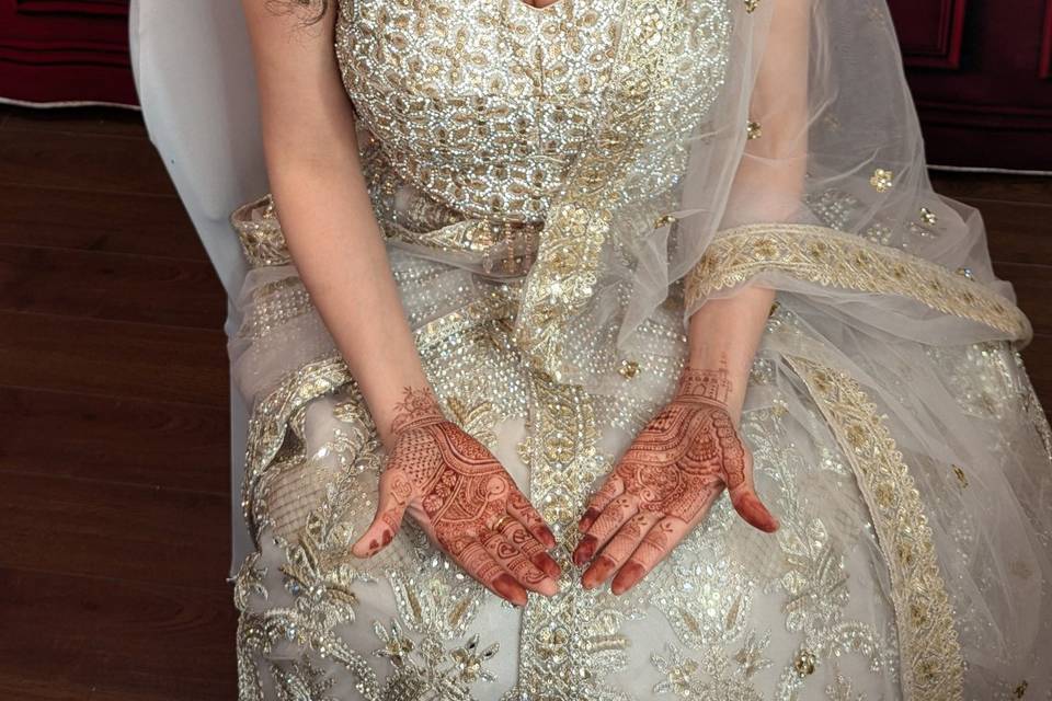 Exotic bride...