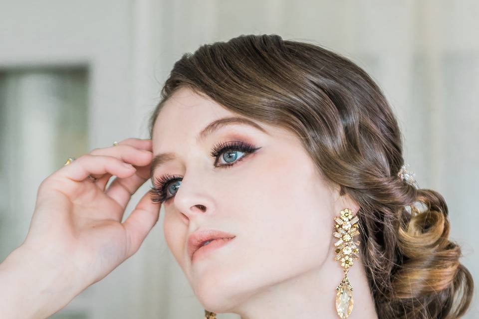 Bridal look