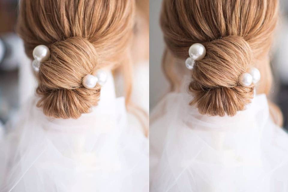 Bridal hair