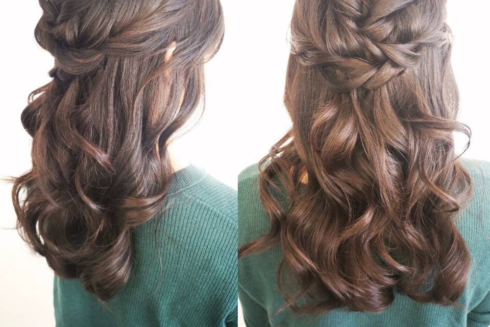 Bridal hair