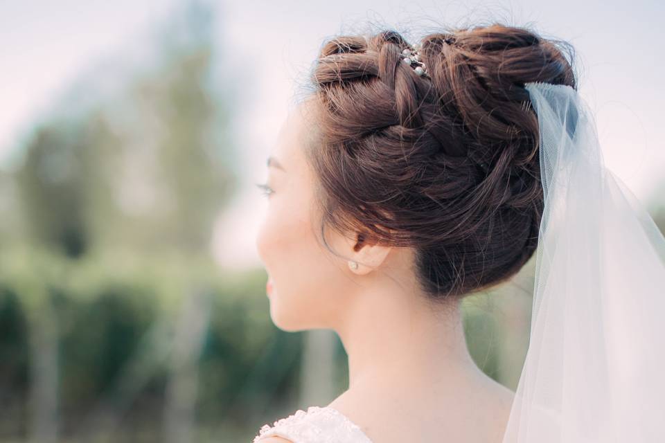 Bridal styling