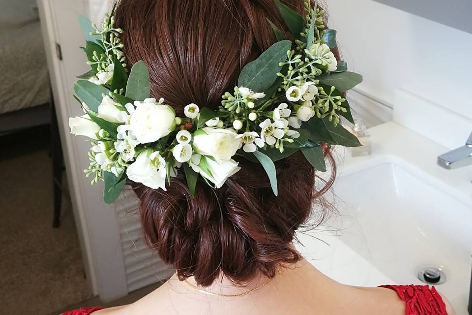 Wedding hair