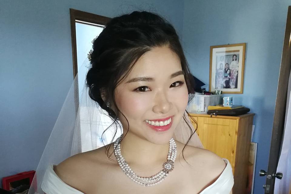 Bridal styling