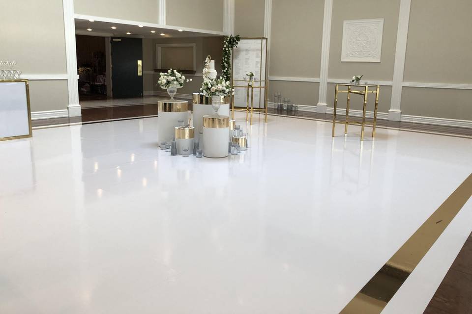 Lobby with Acrylic Flooring