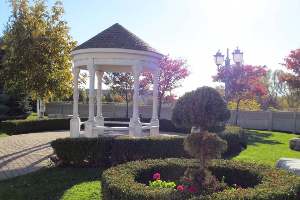 Gazebo in daylight