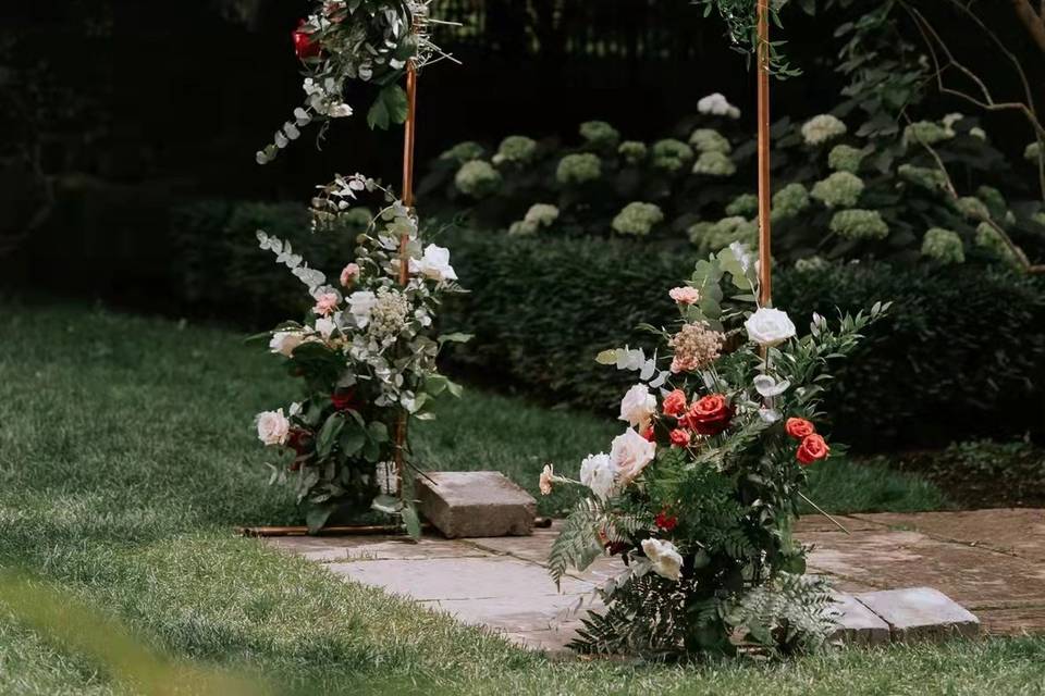 Ceremony Floral Arch