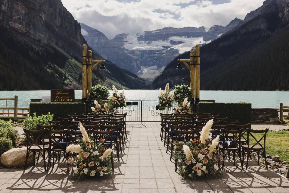 Lake Louise Fairmont Ceremony