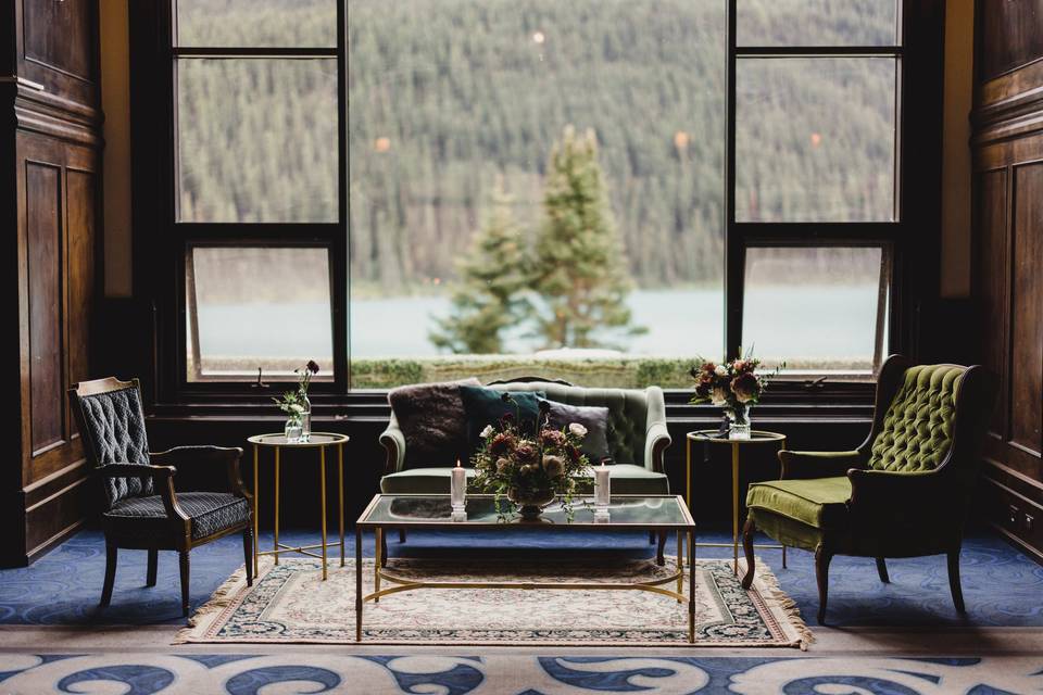 Lake Louise Fairmont Soft seat