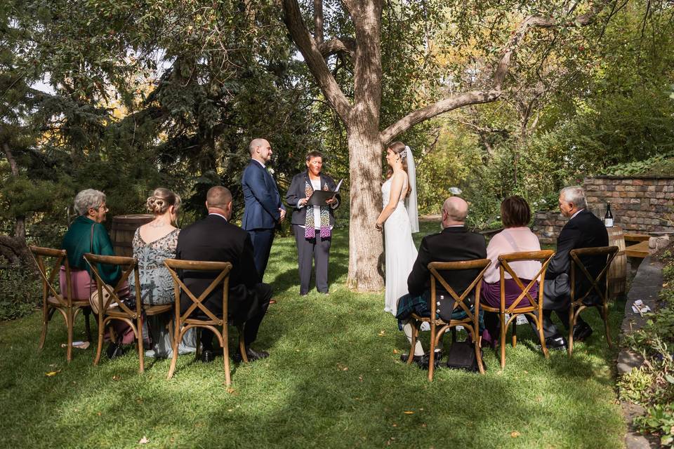 Reader Rock Garden Elopement