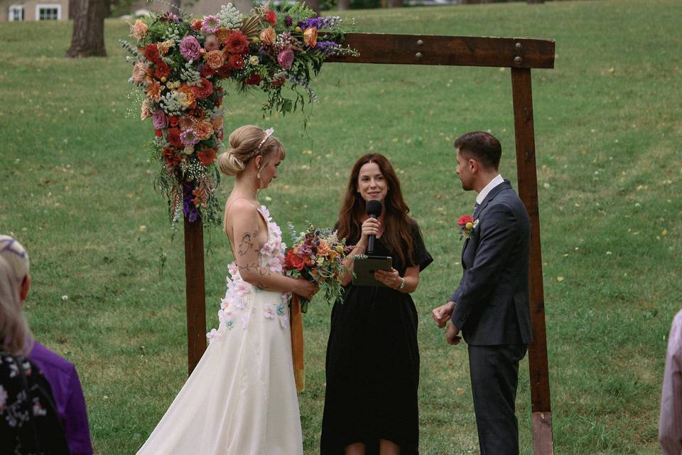 M&Z Shawnessey Barn Ceremony