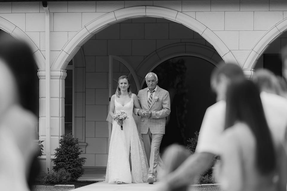 Archway Manor Brides Entrance