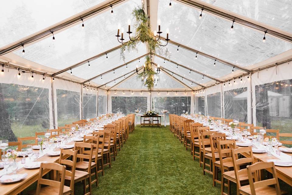 Roots & Roses Reception Detail