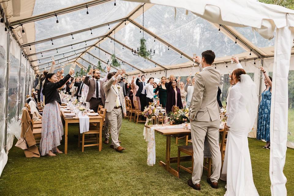 Roots & Roses Couple Welcoming