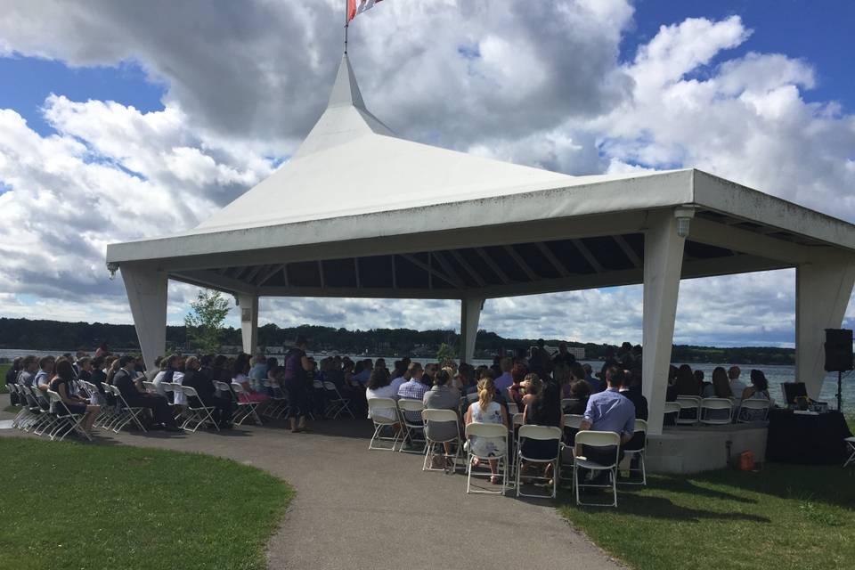 Owen Sound Outdoor Ceremony