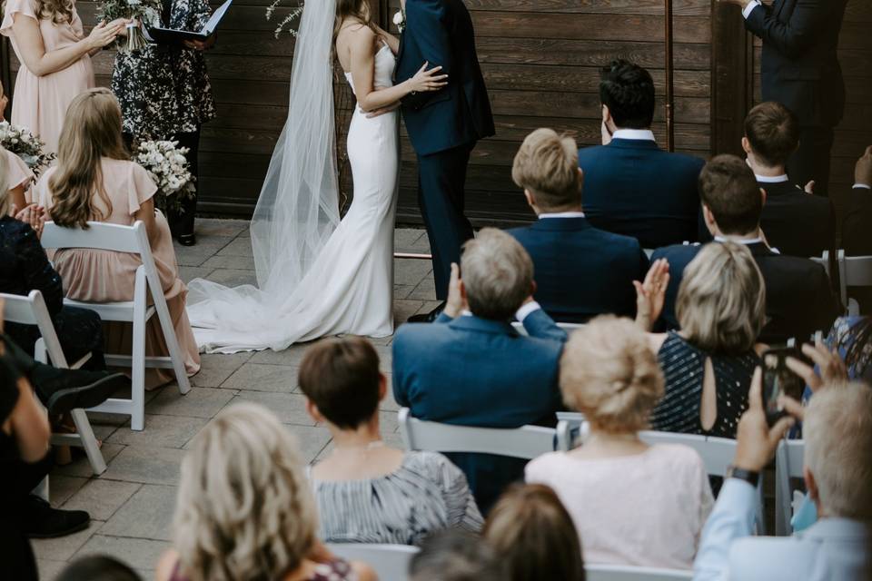 Ceremony patio