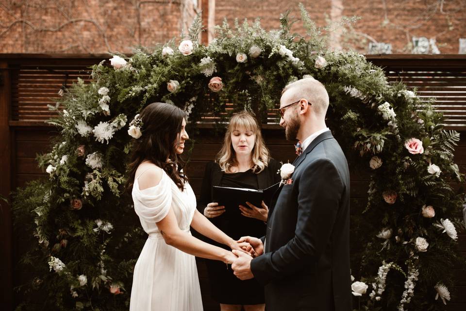 Rainy ceremony