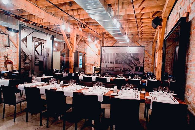 Archeo Restaurant Ceremony Reception Venue Wedding Downtown Toronto