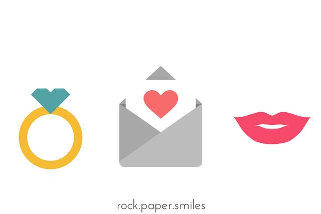 Rock Paper Smiles Invitation Co