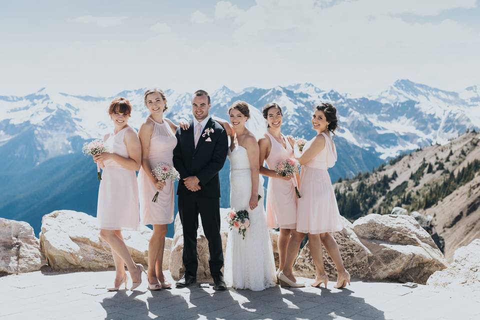 Kicking Horse Mountain Wedding