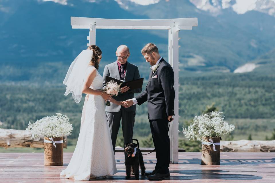 Golden BC elopement