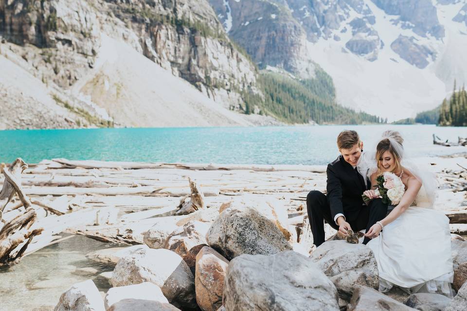 Moraine Lake Wedding