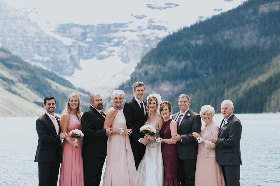 Moraine Lake Wedding