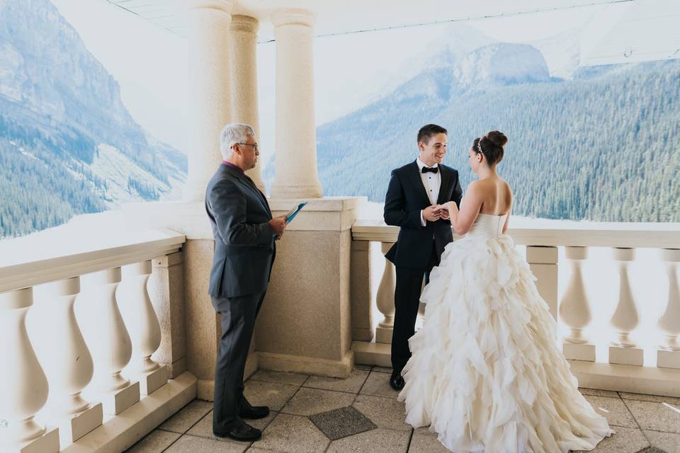 Banff Springs Wedding