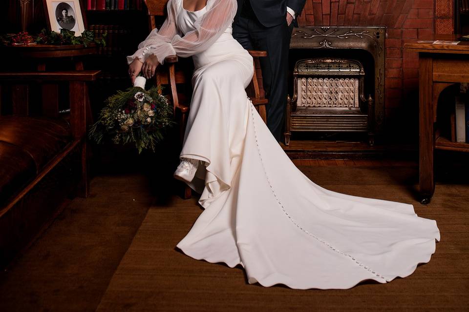 Winter wedding edmonton
