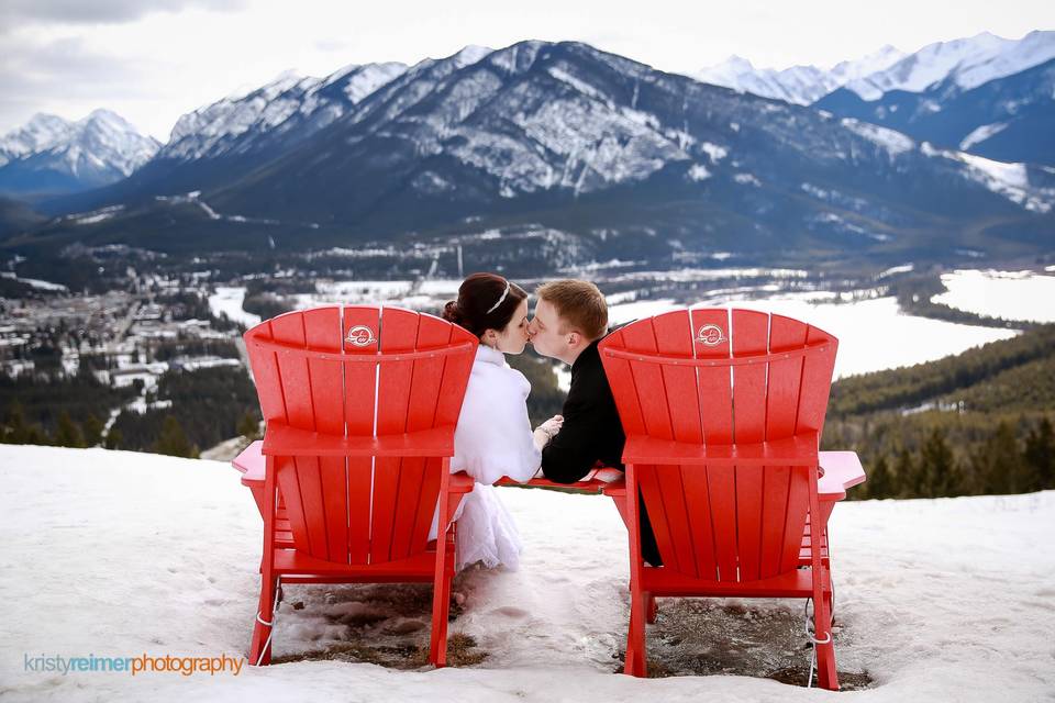 Lovebirds Wedding Winter