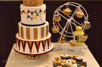 Carnival themed wedding