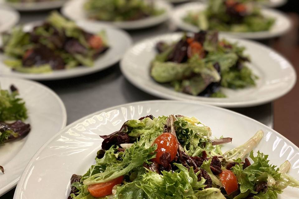 Plated Salad