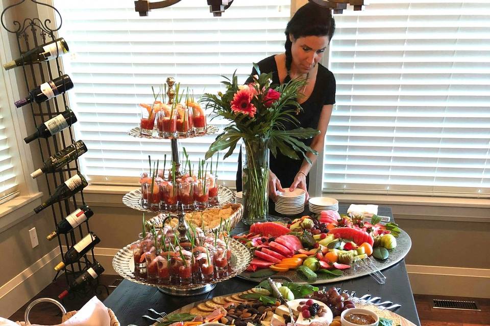 Appetizer Spread private party