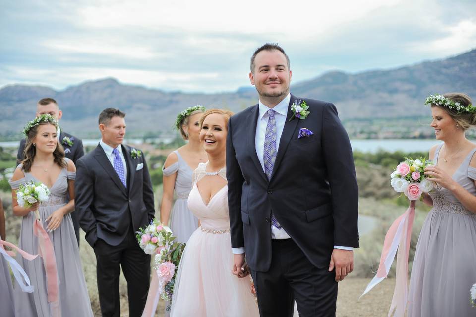 Osoyoos, BC Beach Wedding