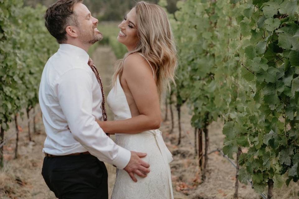 Cedar Creek Winery Wedding Kel