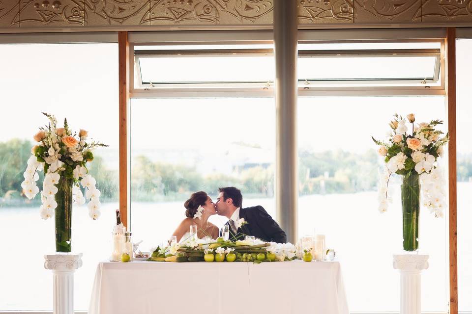 Spacious balcony