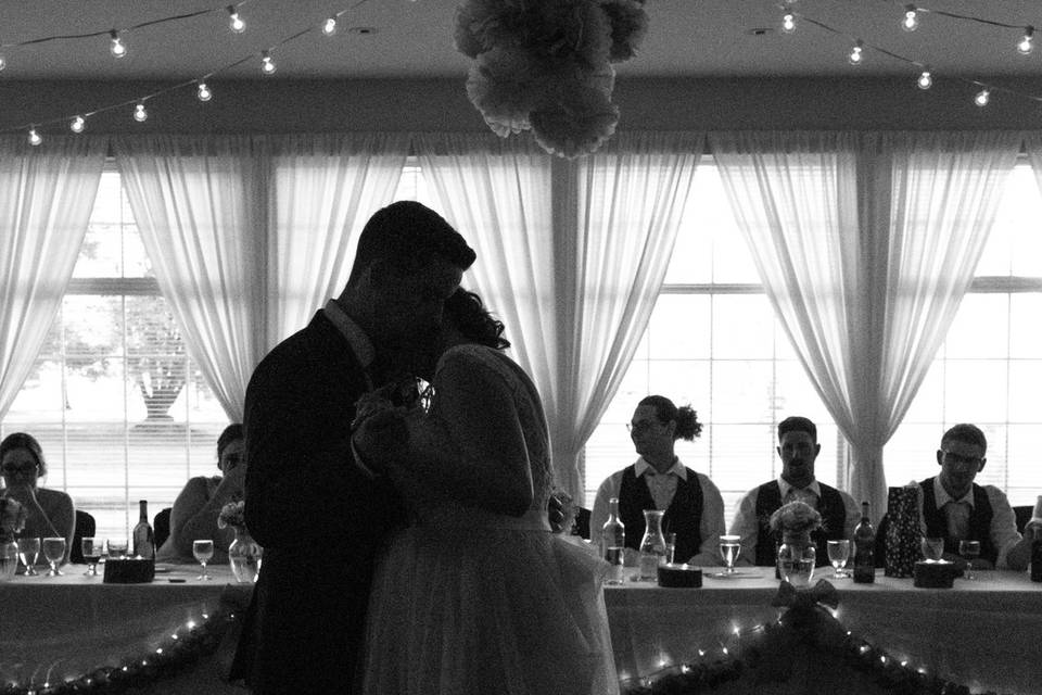 Their First Dance was peaceful