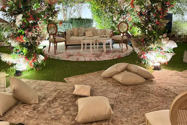 Rustic Stage Setting